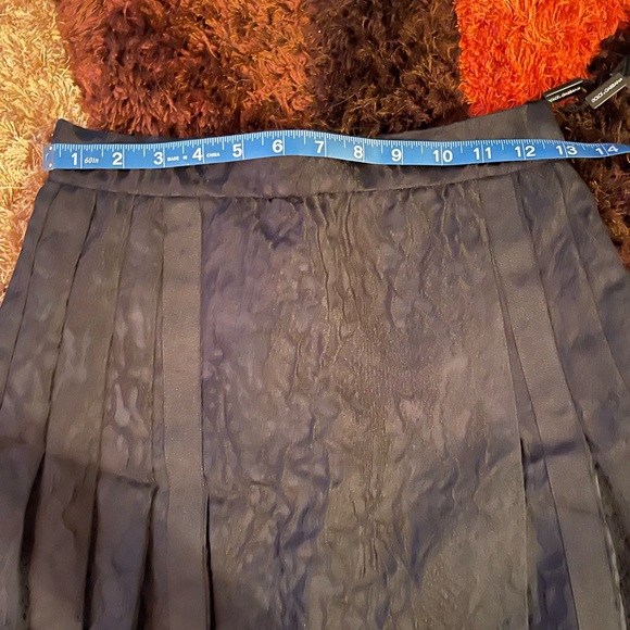 NWT Dolce & Gabbana Pleated Skirt - Picture 9 of 9